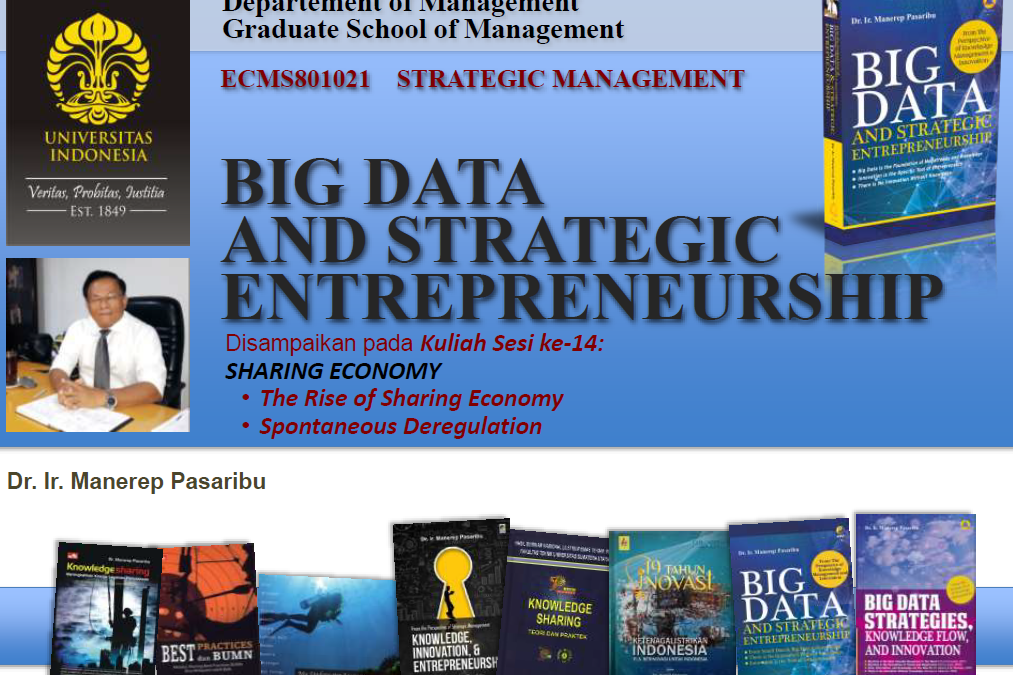 Big Data and Strategic Entrepreneurship