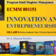 Innovation and Entrepreneurship