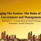 Managing The System: The Roles of Union, Government and Management