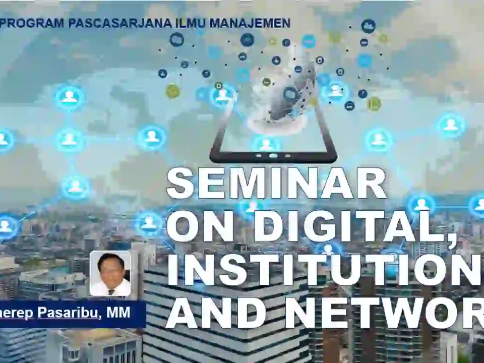 SEMINAR ON DIGITAL INSTITUTION AND NETWORK