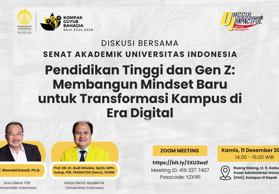 Pendidikan Tinggi dan Gen Z: Membangun Mindset Baru untuk Transformasi Kampus di Era Digital